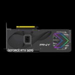PNY RTX 5070 ARGB EPIC-X 12GB GDDR7 192Bit (VCG507012TFXXPB1-O) Ekran Kartı - Görsel 8