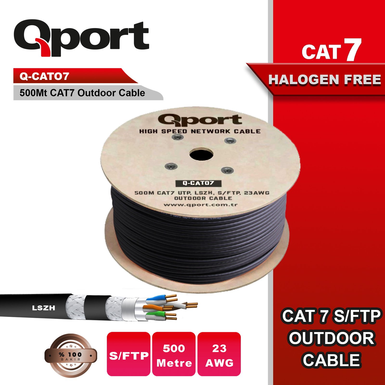 qport-q-cato7-500-metre-cat7-lsoh-s-ftp-full-bakir-23awg-siyah-halogen-free-kablo-ag-urunleri-kablolar-211398 QPORT Q-CATO7 500M CAT7 LSOH S/FTP FULL BAKIR 23AWG SİYAH HALOGEN FREE KABLO - Görsel 1