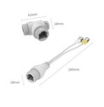 QPORT Q-SPLPOE1 POE SPLITTER 2IN1 AG KONNEKTORU + - Görsel 4