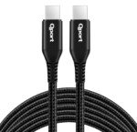 QPORT Q-TYPE-C3 3M TYPE-C 100W SUPER HIZLI PD SARJ VE DATA KABLOSU - Görsel 2