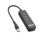 QPORT Q-U3G USB 3.0 ÇOKLAYICI/GIGABIT ADAPTÖR - Görsel 3