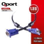 QPORT Q-VGA1.5 15 PİN VGA KABLO 1.5 MT - Görsel 2