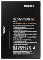 1TB SAMSUNG 870 560/530MB/s EVO MZ-77E1T0BW SSD (Resmi Distribütör Garantili) - Görsel 7