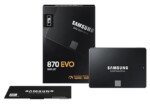 1TB SAMSUNG 870 560/530MB/s EVO MZ-77E1T0BW SSD (Resmi Distribütör Garantili) - Görsel 8