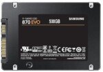 500GB SAMSUNG 870 560/530MB/s EVO MZ-77E500BW SSD (Resmi Distribütör Garantili) - Görsel 2