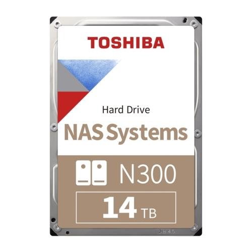 toshiba-14tb-toshiba-n300-7200rpm-sata-256mb-hdwg51euzsva-hard-diskler-nas-212678 14TB TOSHIBA N300 7200RPM SATA 512MB HDWG51EUZSVA - Görsel 1