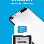 32GB MICRO SDHC C10 100MB/s KIOXIA LMEX1L032GG2