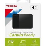 4TB CANVIO READY 2.5" USB3.2 TOSHIBA HDTP340EK3CA