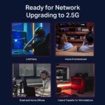 TP-LINK TL-SG108-M2 8PORT 10/100/1000 YÖNETİLEMEZ SWITCH - Görsel 5