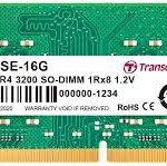 Transcend 16GB(1x16GB) 3200Mhz SODIMM CL22 DDR4 Notebook Ram (JM3200HSE-16G)