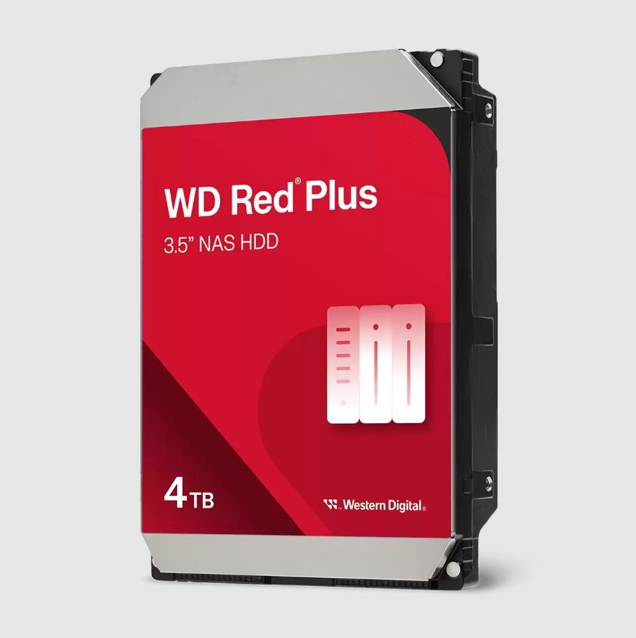 wd-4tb-wd-red-plus-sata-5400prm-256mb-wd40efpx-hard-diskler-nas-201516 4TB WD RED PLUS SATA 5400PRM 256MB WD40EFPX - Görsel 1