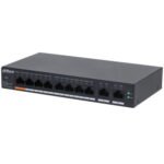DAHUA CS4010-8ET-60 8XFE- 2XGE YÖNETİLEBİLİR 60W POE SWITCH